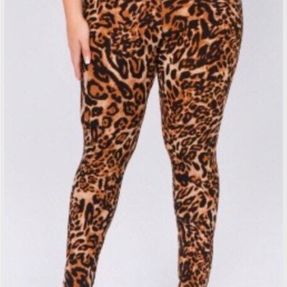 Leopard print leggings - Picture 3 of 3